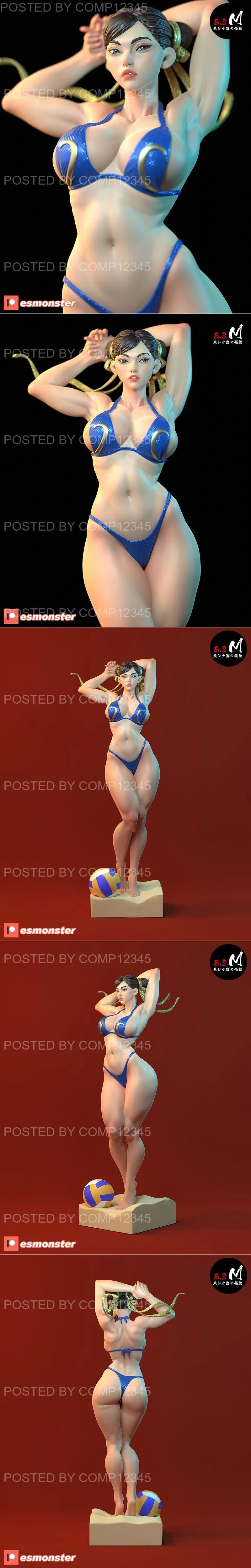 E.S Monster - Chunli 3D Print