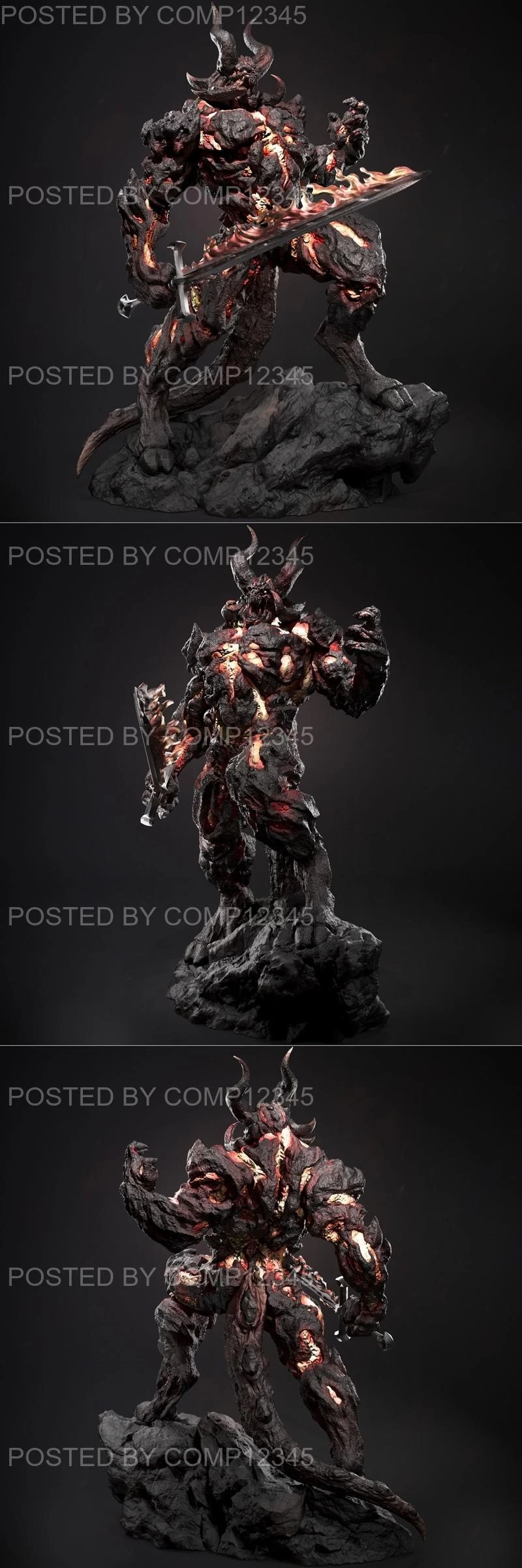 Ca 3d Studios - Surtur 3D Print