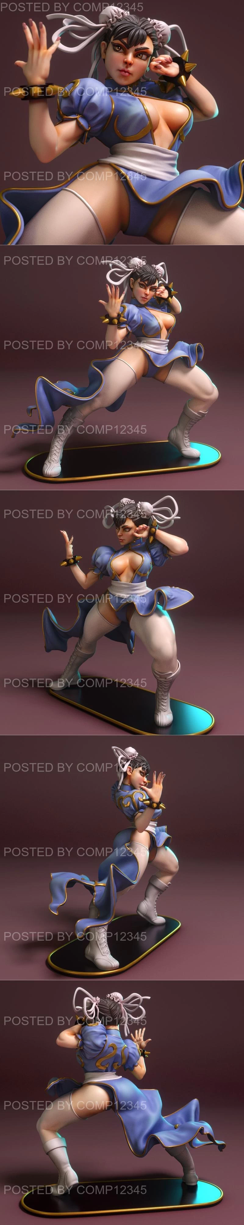 Torrida Minis - Chun Li 3D Print