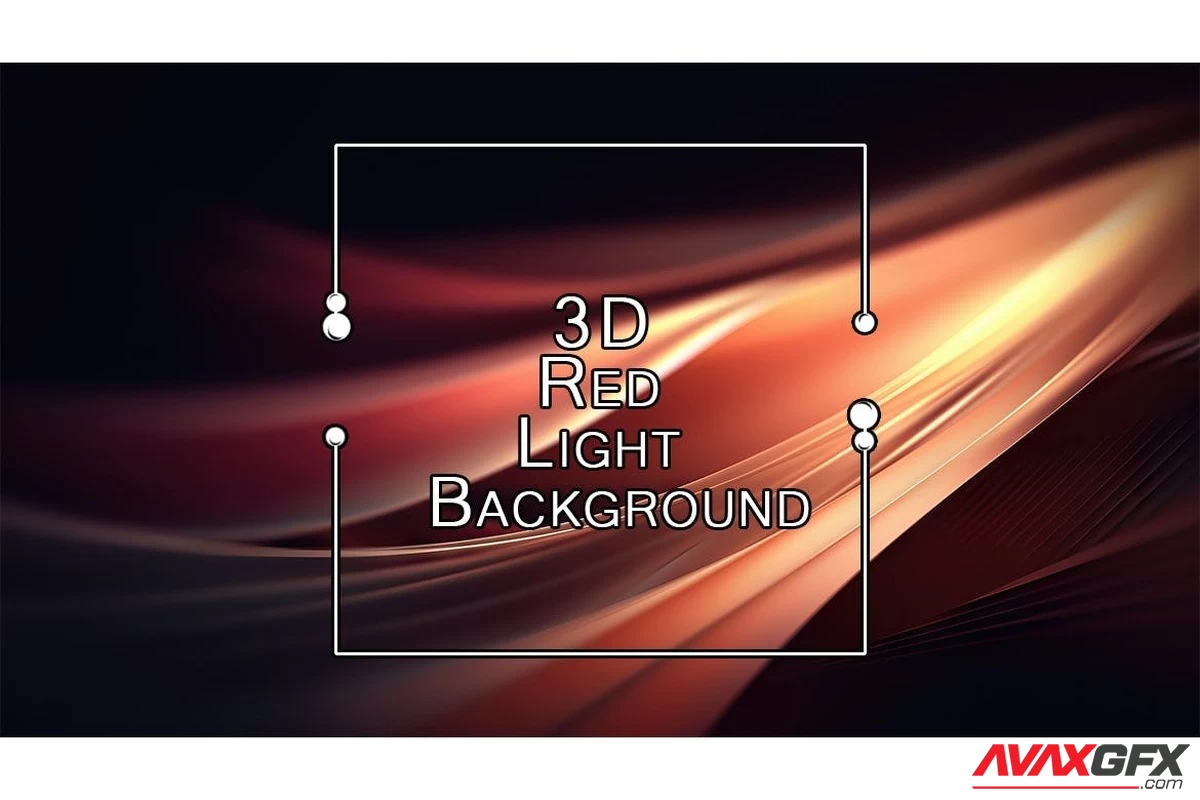 3D Red Light Background