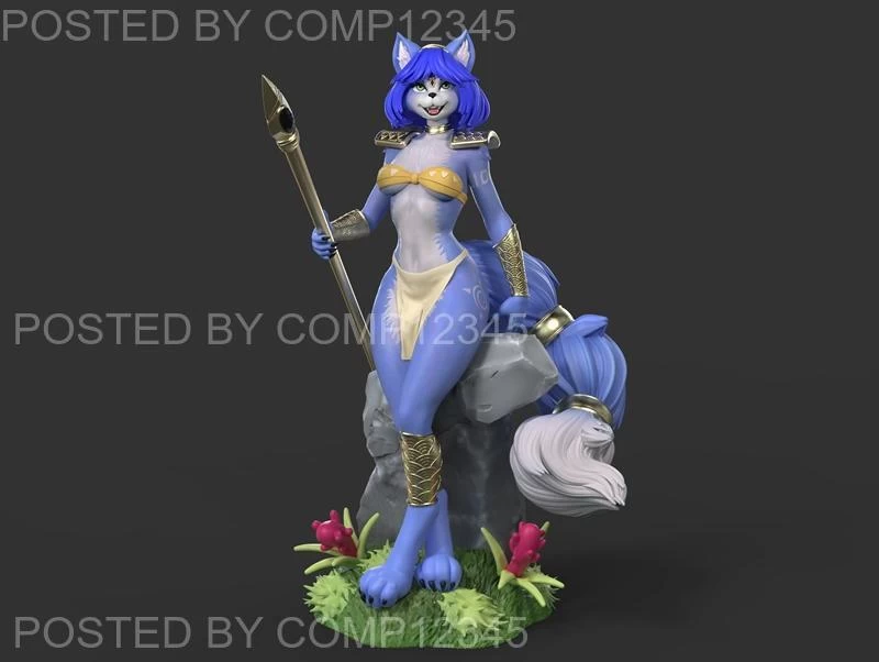 Krystal NSFW Version 3D Print