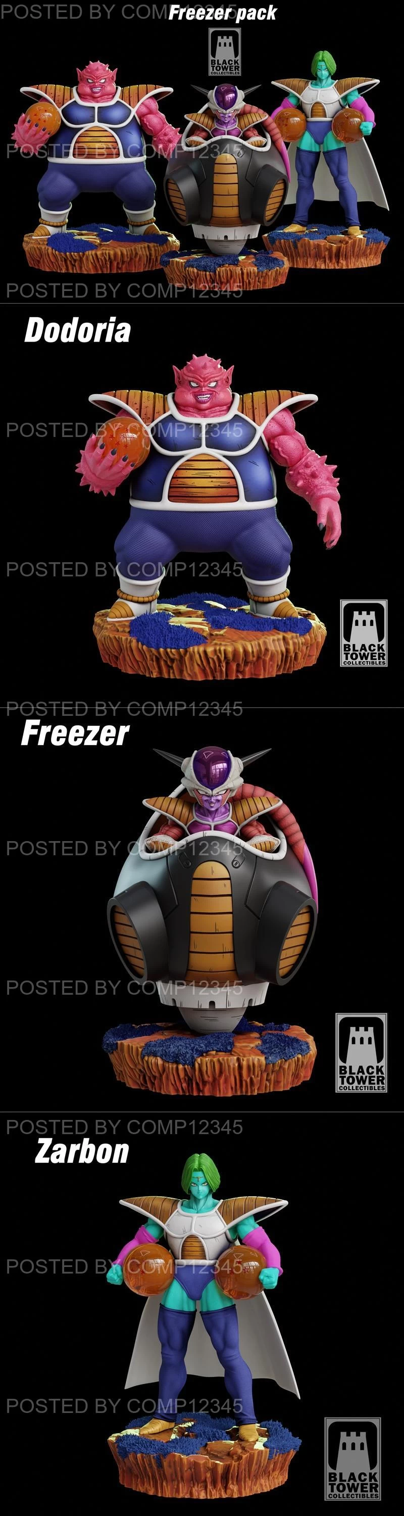 Black Tower Collectibles - Freezer Pack 3D Print