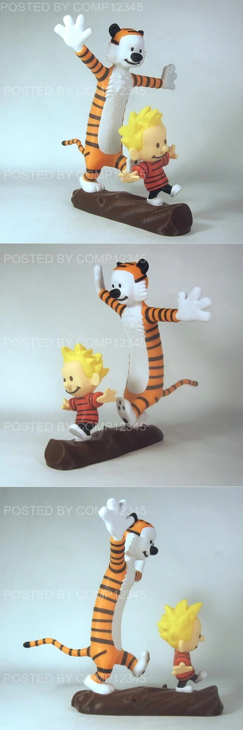 Calvin and Hobbes 3D Print