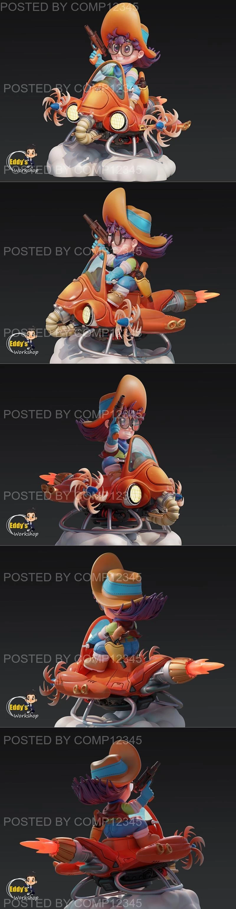 Eddy Workshop - Arale 3D Print