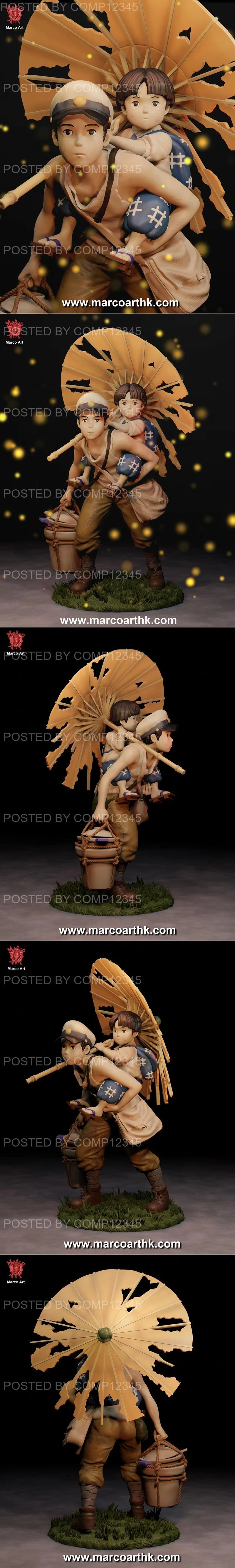 Marco Art - Grave of the Fireflies 3D Print