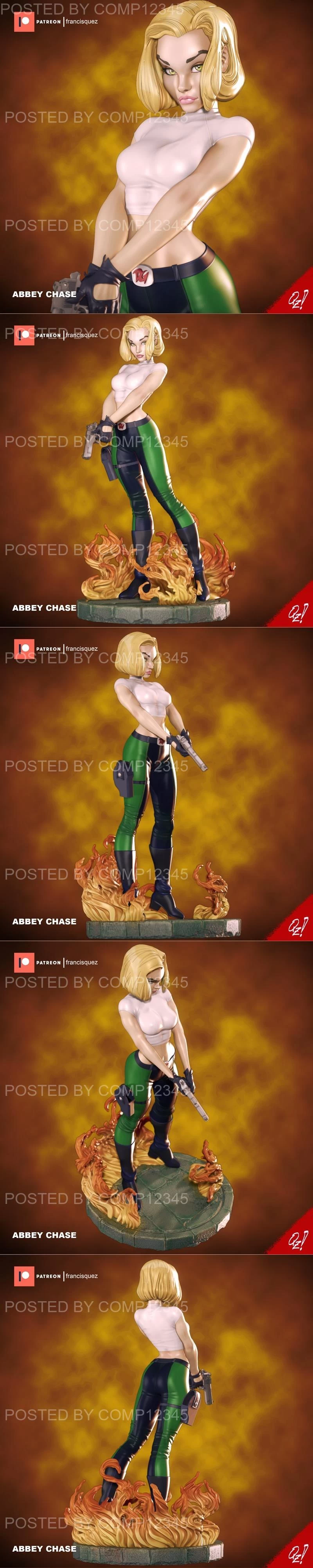 Francis Quez - Abbey Chase 3D Print