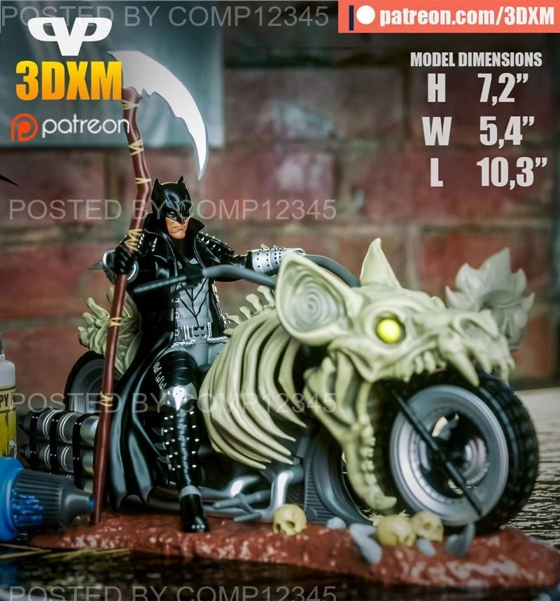 Batman Death Metal 3D Print