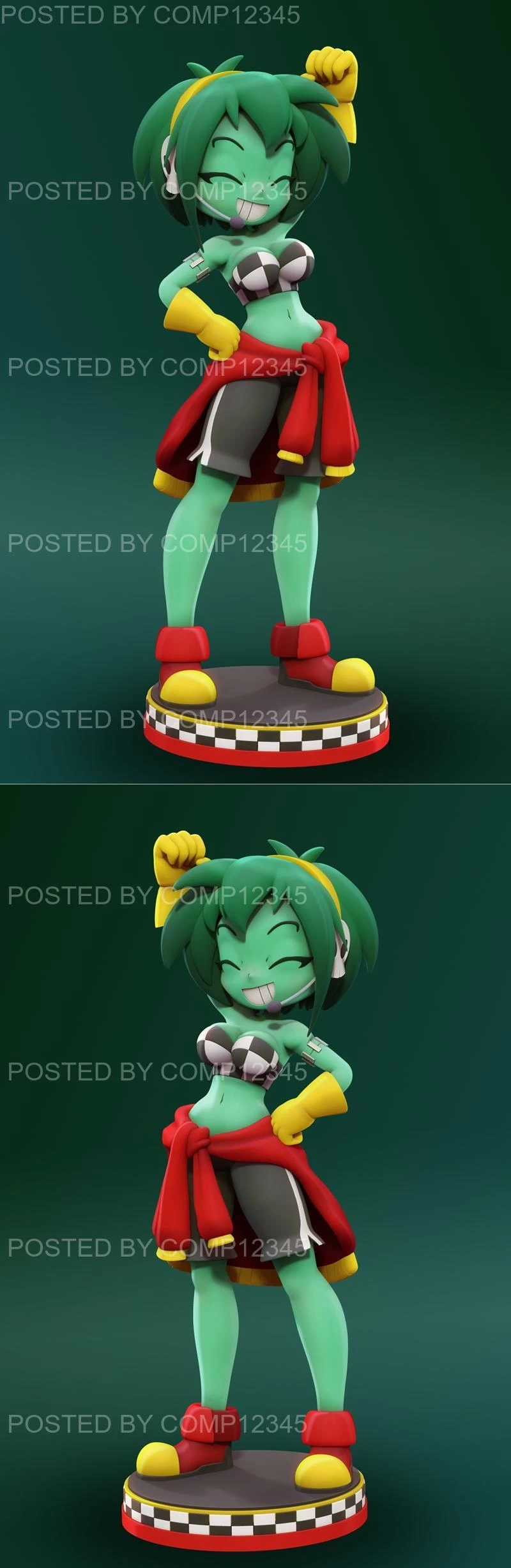 Rottytops Pit Girl 3D Print