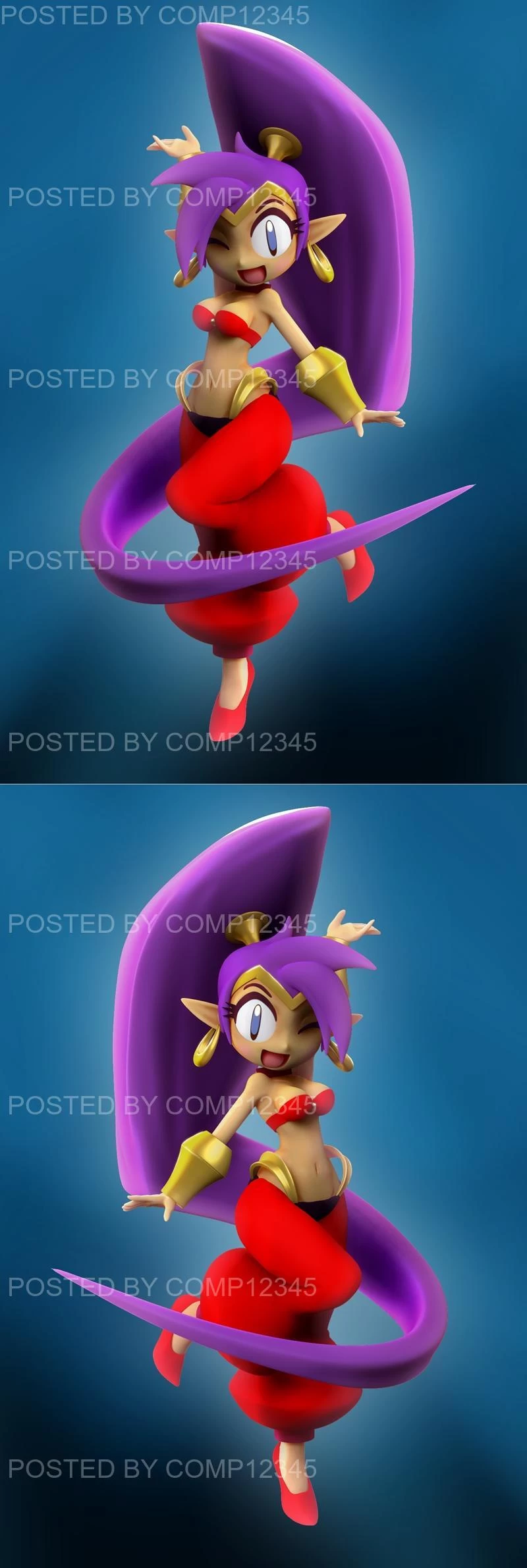 Shantae 3D Print