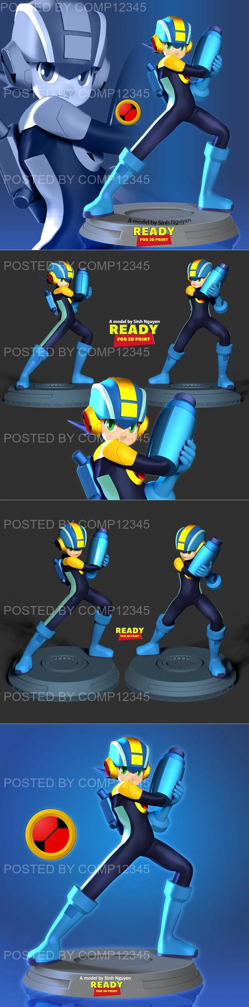 Megaman 3D Print