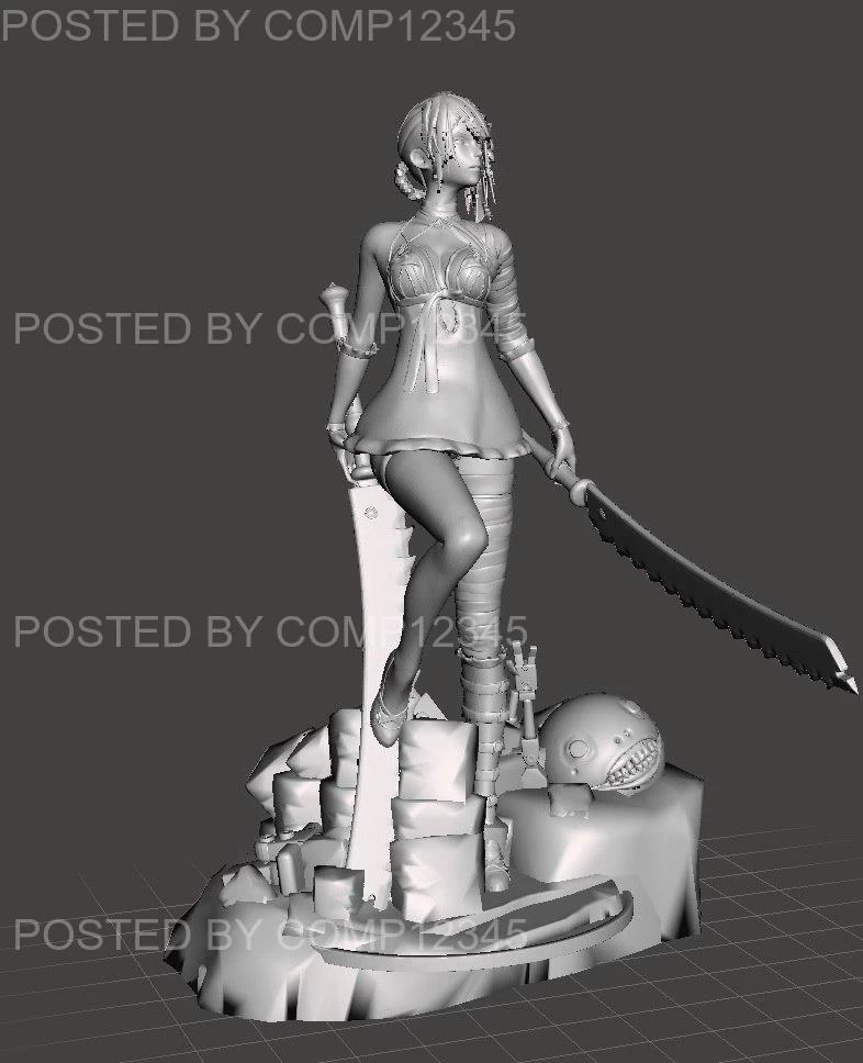 Kaine Nier Replicant 3D Print