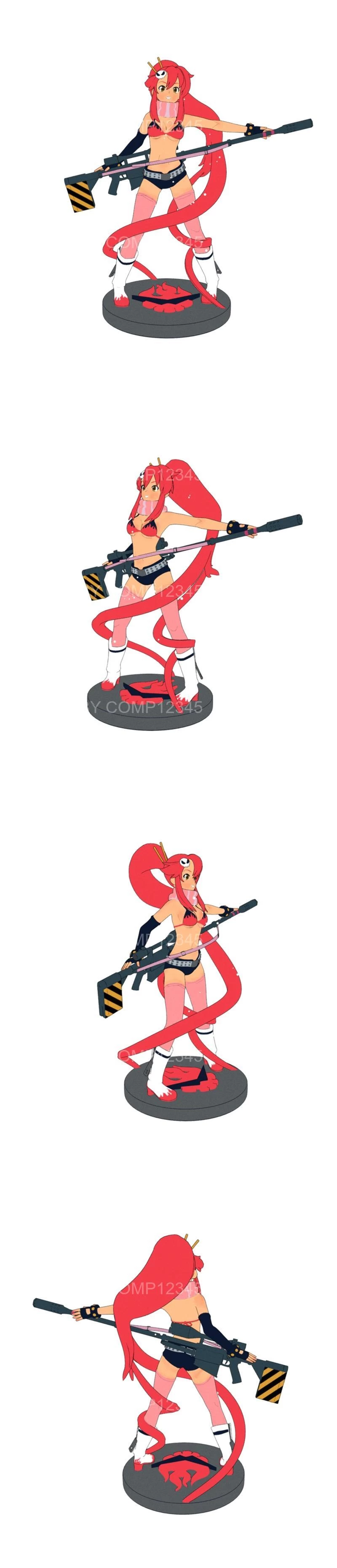 Yoko Tengen Toppa Gurren Lagann 3D Print