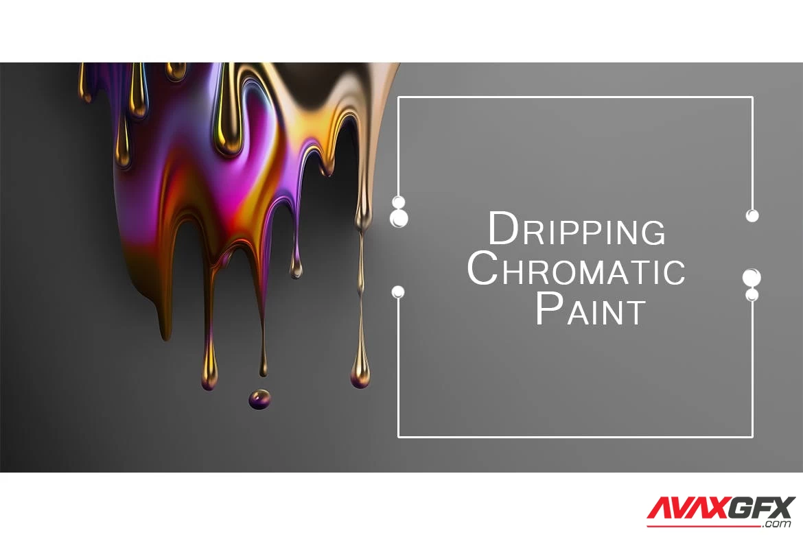 Dripping Chromatic Paint