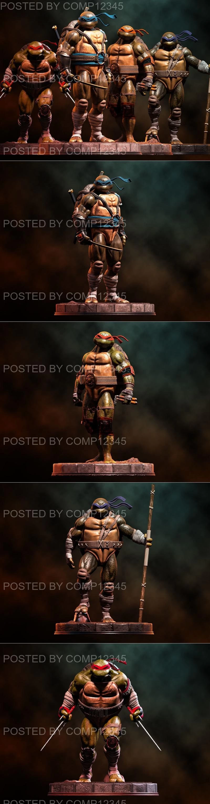 Fanart TMNT Collection 3D Print