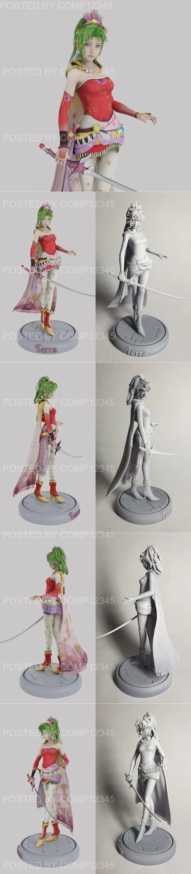 Terra FinalFantasy VI 3D Print