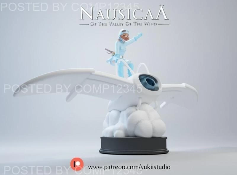 Yuki Studio - Nausicaa of the Valley of the Wind 3D Print
