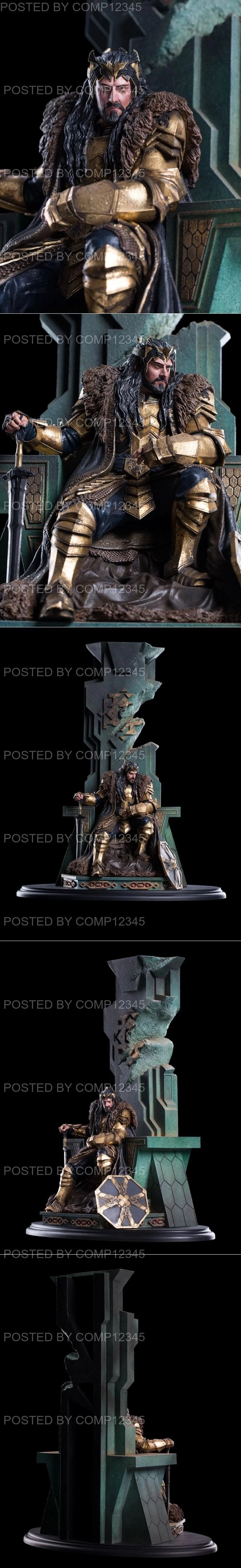 King Thorin on Throne 3D Print