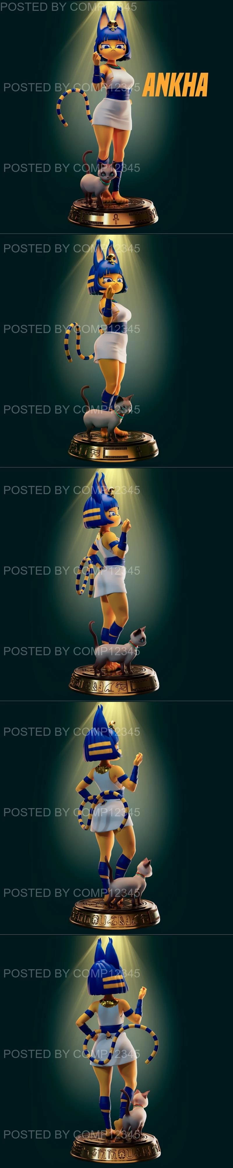 Officer Rhu - Ankha 3D Print