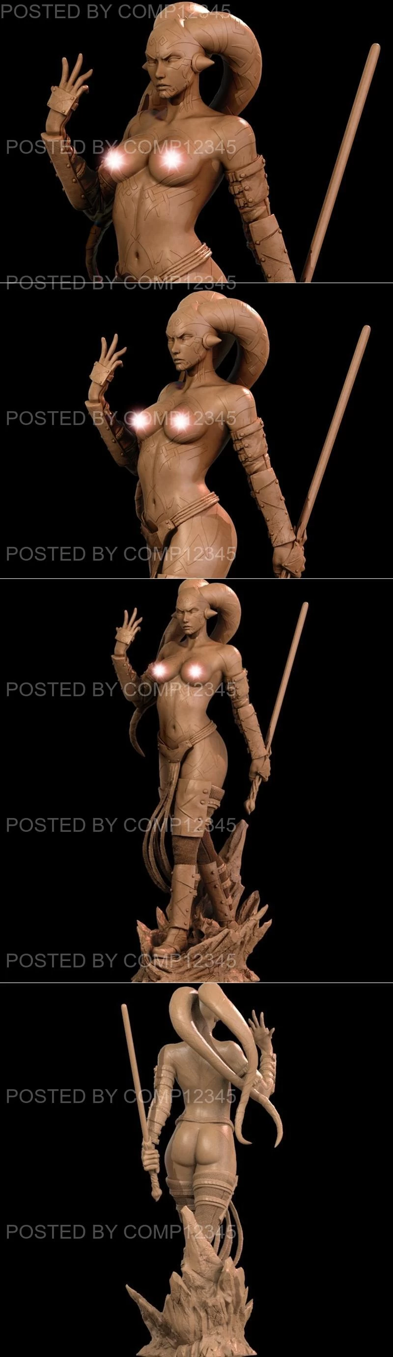 Ca 3d Studios - Darth Talon NSFW Version 3D Print