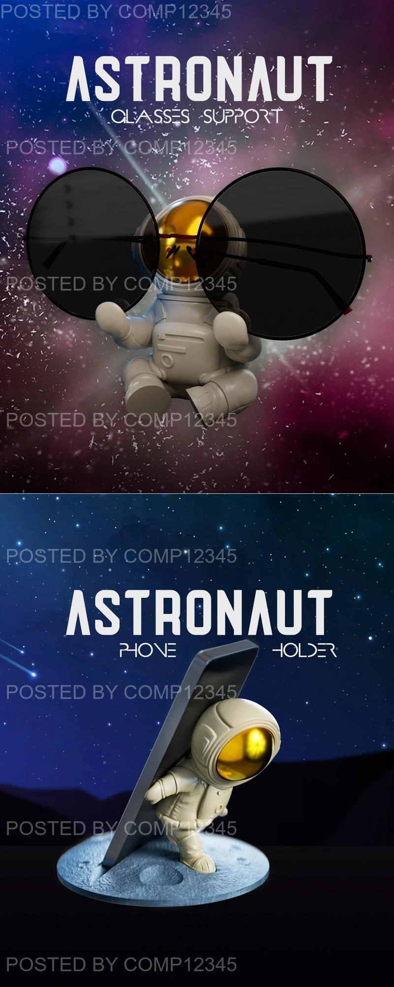 Astronaut Glasses and Astronaut Phone