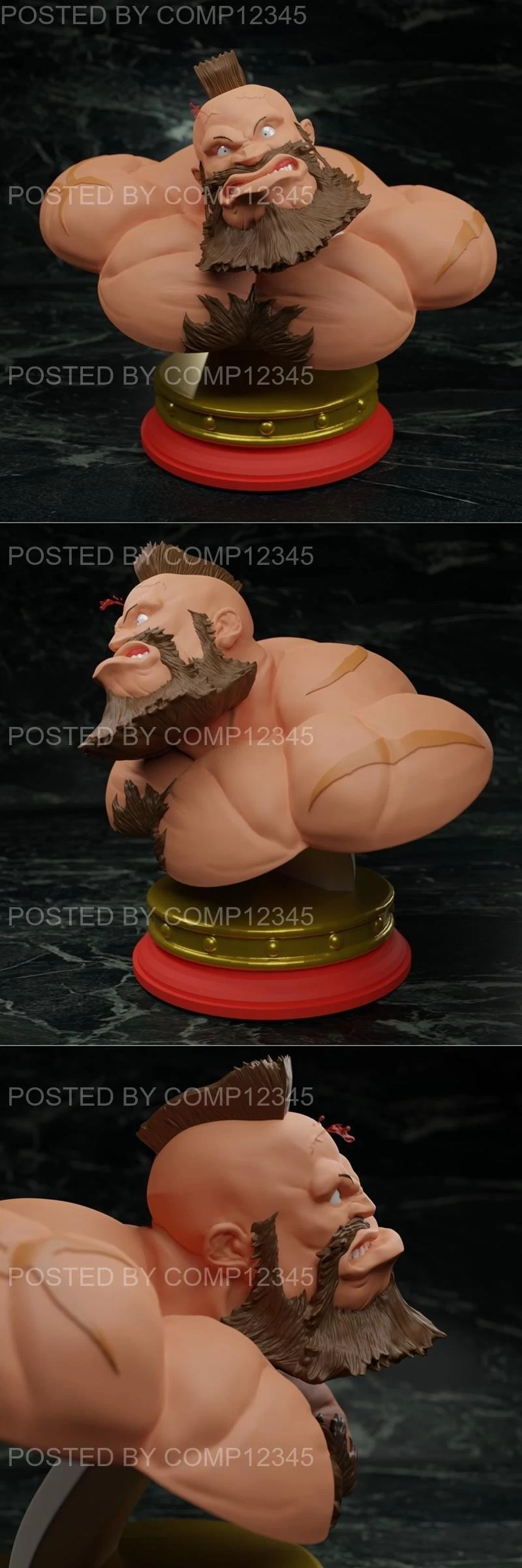 Zangief Bust - Street Fighter