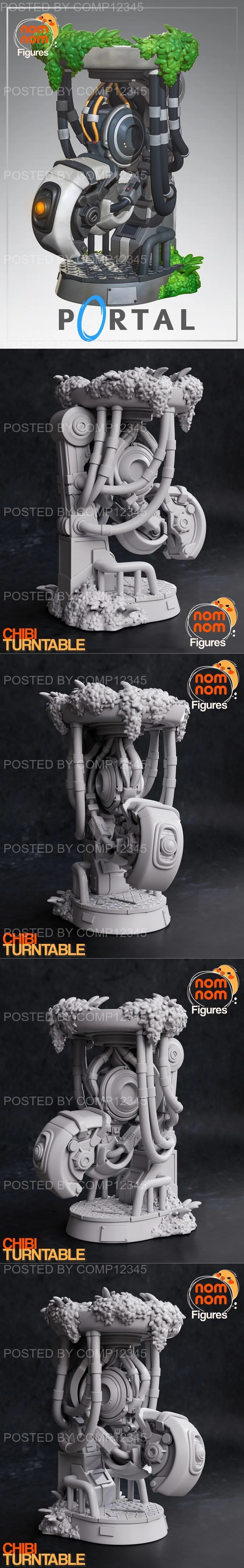 Nomnom Figures - GlaDOS from Portal