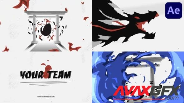 Fire Dragon Logo for After Effects 47365731 [Videohive]
