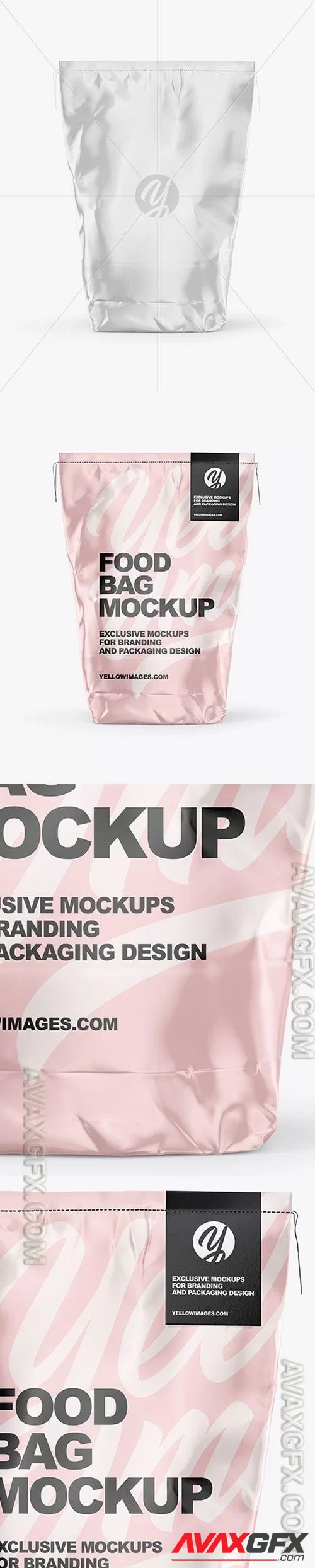 Food Glossy Bag Mockup 47582 [TIF]