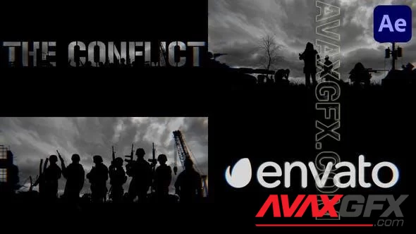 The Conflict Logo for After Effects 47352823 [Videohive]