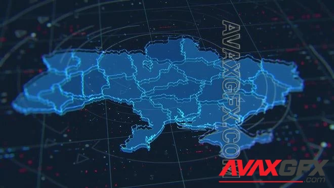 MA - High-Tech Map Of Ukraine 1301333