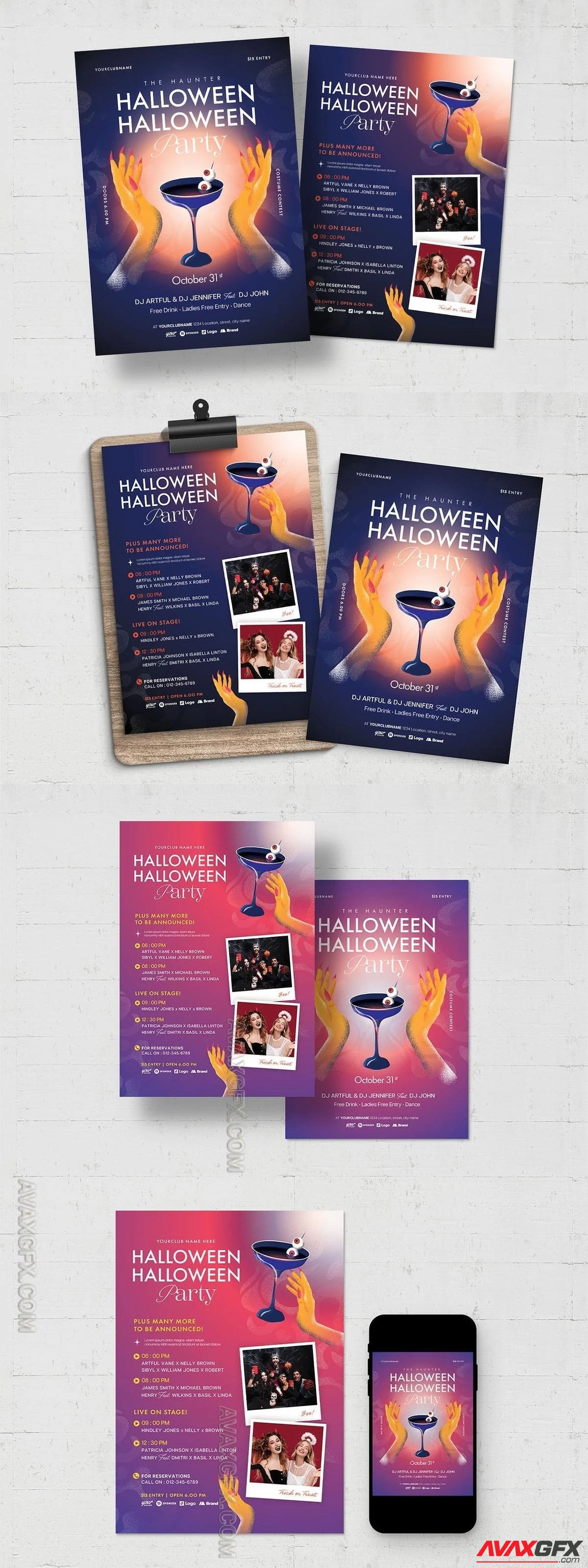 Halloween Flyer Template FNA7Y6L [PSD]