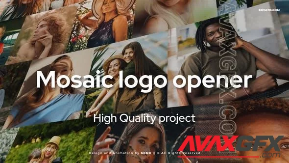 Mosaic Logo Opener 46925833 [Videohive]