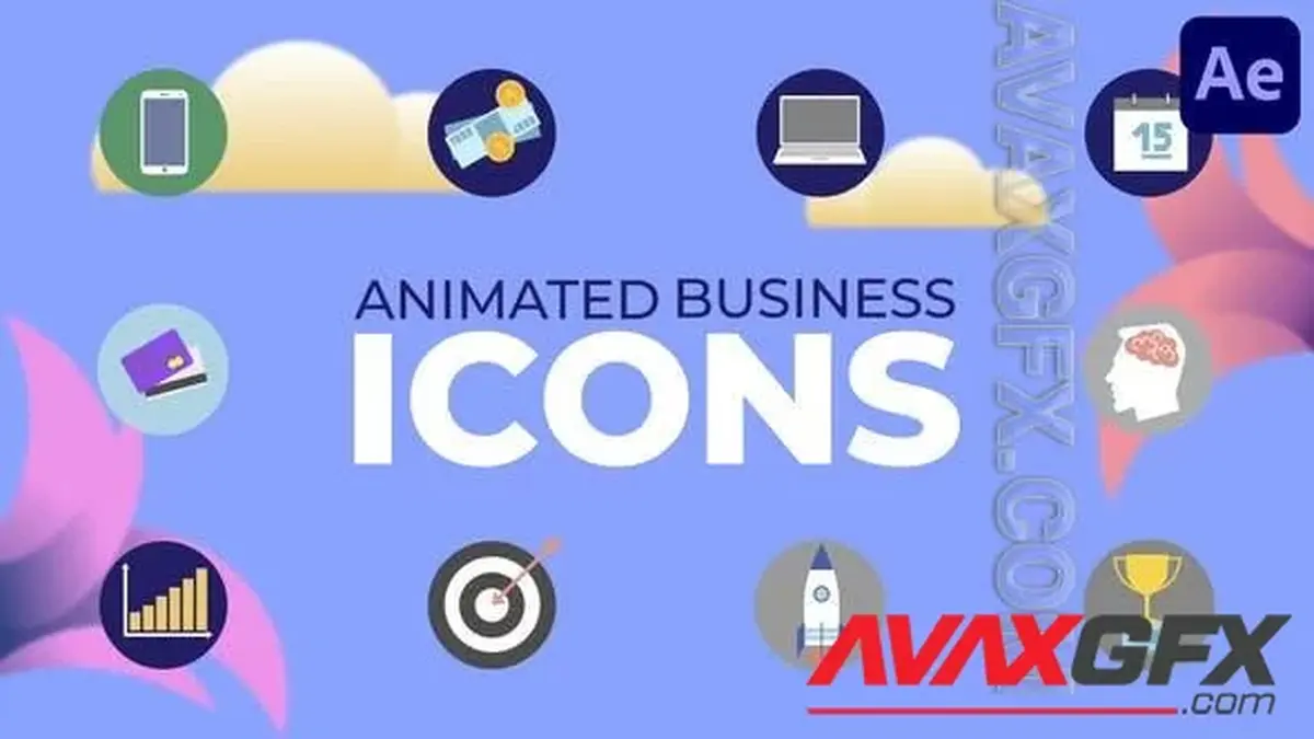 Animated Business Icons for After Effects 47349752 [Videohive]