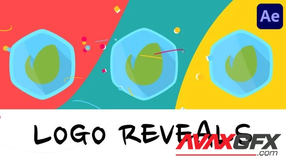 Colorful Logo Reveal Pack for After Effects 47406733 [Videohive]