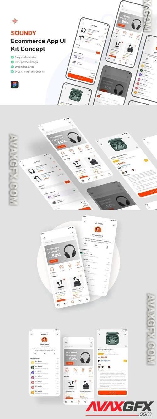 Ecommerce App UI Kit