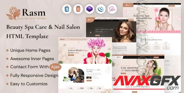 Rasm - Beauty Spa Care and Nail Salon HTML Template 47411022