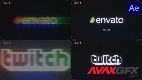 VHS Logo Reveal for After Effects 47493950 [Videohive]
