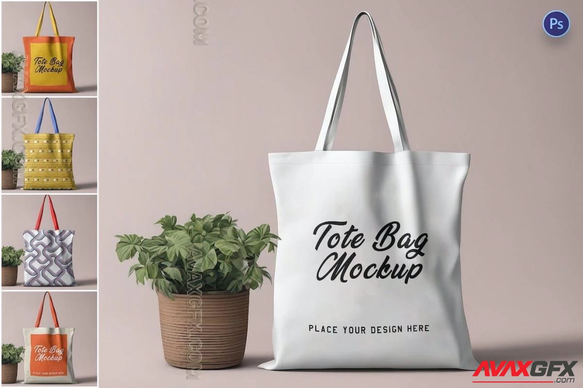 Tote Bag Mockup [PSD]