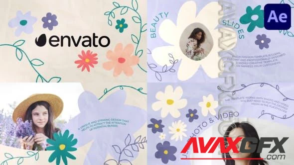 Flowers Slides | After Effects 47697017 [Videohive]