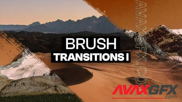 10 Brush Transitions I 47587680 [Videohive]