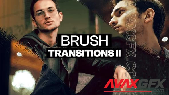 20 Brush Transitions II 47606976 [Videohive]