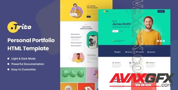 Trito - Personal Portfolio Template 38776136