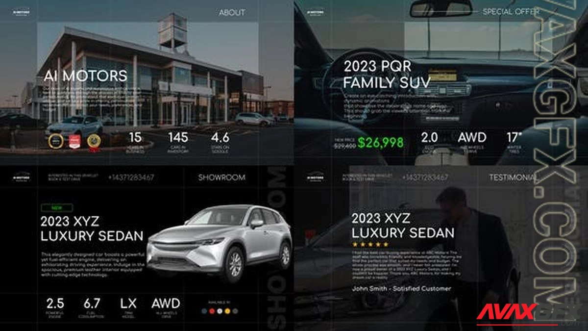 Automotive Dealership Promo 47228253 [Videohive]