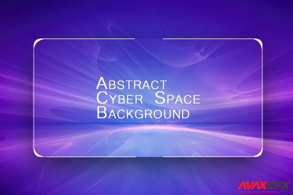 Abstract Cyber Space Background