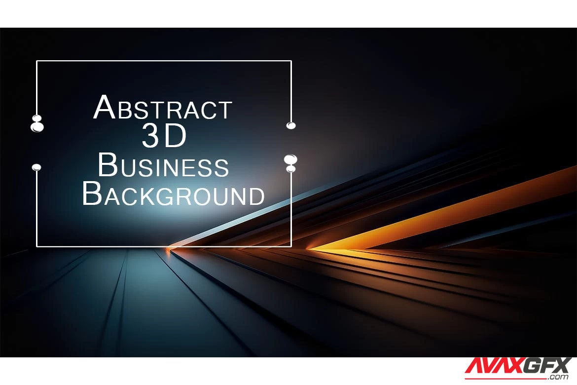 Abstract 3D Business Background