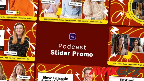 Podcast Slider Promo 47470260 [Videohive]