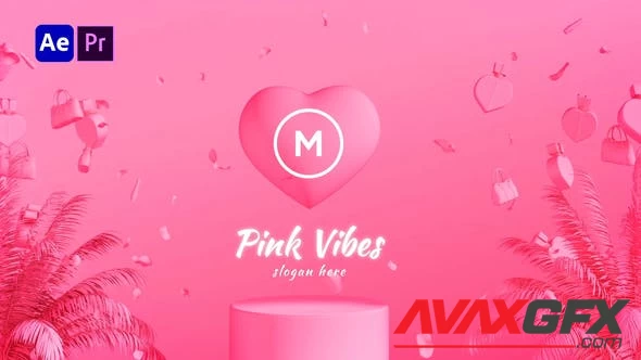 Pink Sweet Logo Reveal 47466968 [Videohive]