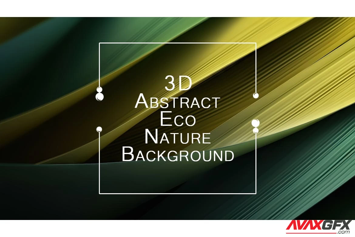 3D Abstract Eco Nature Background vol 4