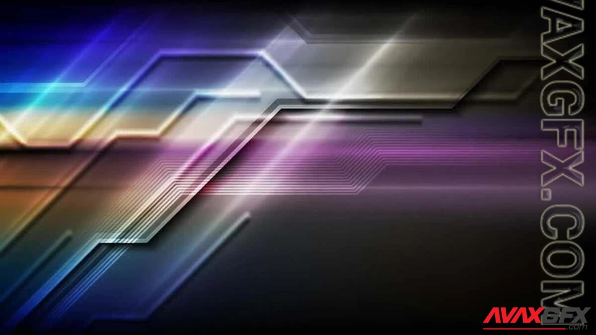 MA - Futuristic Neon Element Background 1573225