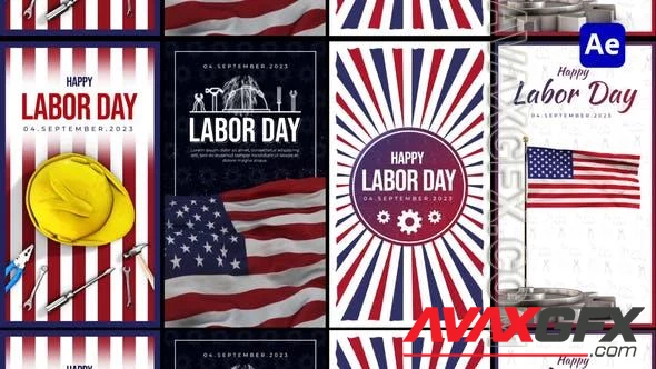 Labor Day Stories Pack 47645202 [Videohive]